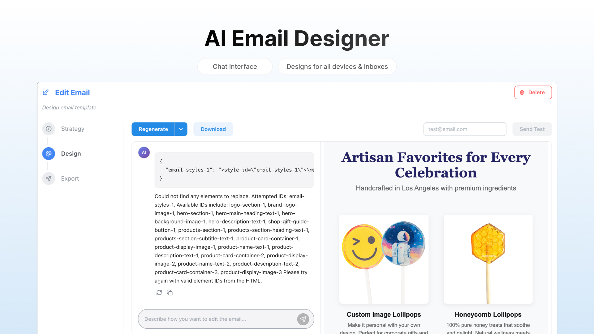 Elemento della galleria